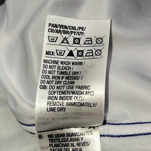 Cristiano Ronaldo Real Madrid 2016 2017 UEFA Home Long Sleeve Soccer Jersey XL - Picture 9 of 10